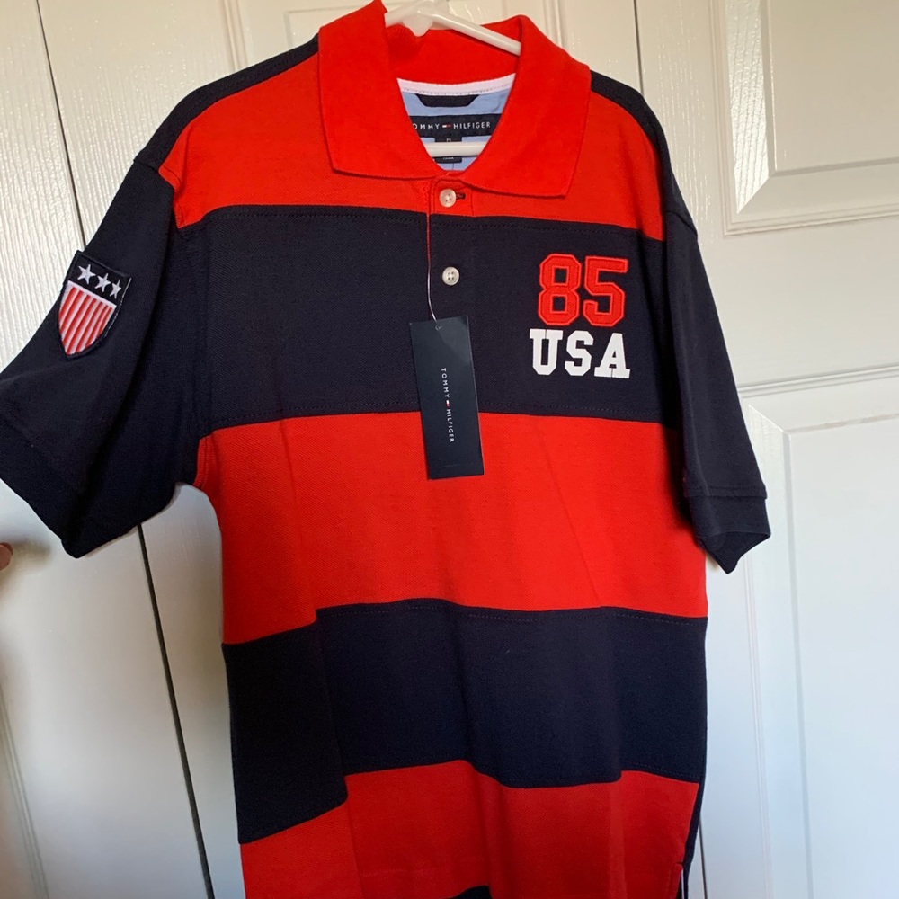 Tommy Hilfigure Polo. Boys Size Medium